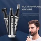 Holicí strojek Surker 3v1, zastřihovač nosu a uší, zastřihovač vousů a zastřihovač obočí