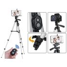 Nastavitelný stativ 4 v 1 s dálkovým ovládáním pro telefony, tablety, fotoaparáty a webové kamery