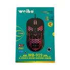 Weibo WB-919 herní optická 8-tlačítková optická myš s LED diodami - 3200 dpi