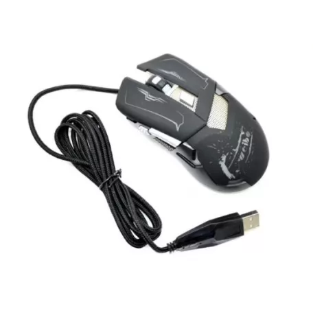 Weibo S10 herní optická 6-tlačítková myš s LED diodami - 3200 dpi