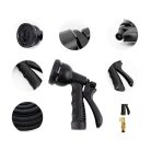 Zahradní hadice 22,5m s hlavicí postřikovače v černé barvě