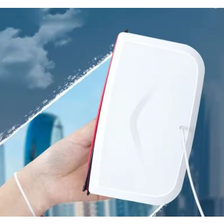 Magnetický oboustranný čistič oken s ergonomickou rukojetí