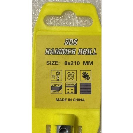 Příklepový vrták SDS 8x210 mm