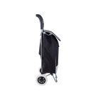 Nákupní taška skládací na kolečkách - Černo-šedá