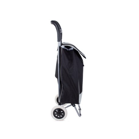 Nákupní taška skládací na kolečkách - Černo-šedá