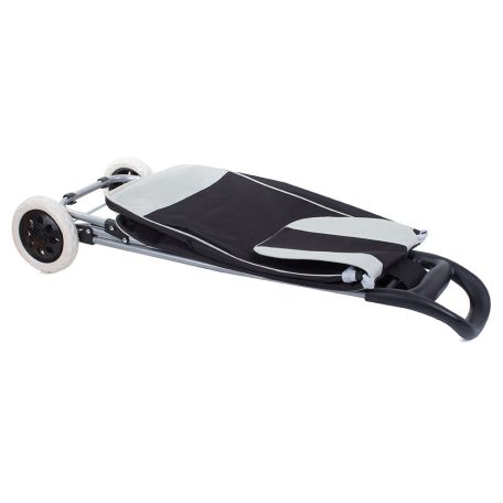 Nákupní taška skládací na kolečkách - Černo-šedá