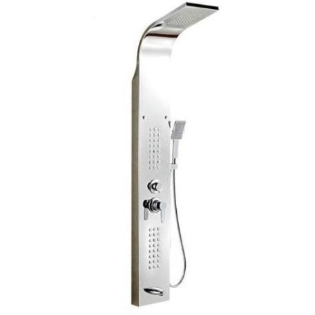 Elegantní hydromasážní sprchový set v chromové barvě