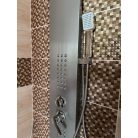 Elegantní hydromasážní sprchový set v chromové barvě