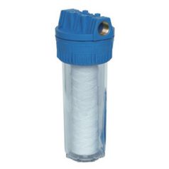 Vodní filtr s omyvatelnou filtrační vložkou, 1"