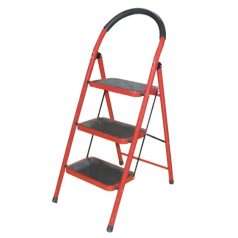 Skládací 3-stupňový hliníkový žebřík