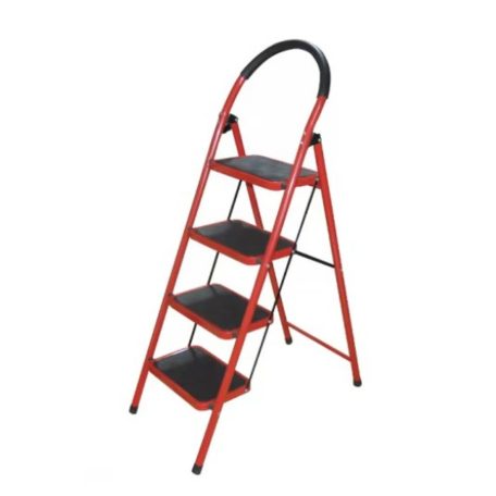 Skládací 4-stupňový hliníkový žebřík