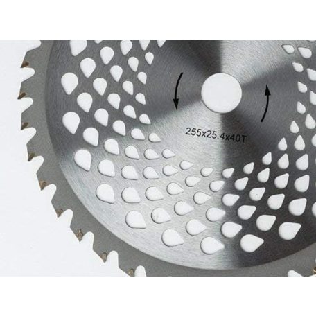 Řezný kotouč na křovinořez 255 x 25,4 40T