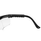 Ochranné brýle s čirými skly, nastavitelná stopka - lehké ochranné brýle