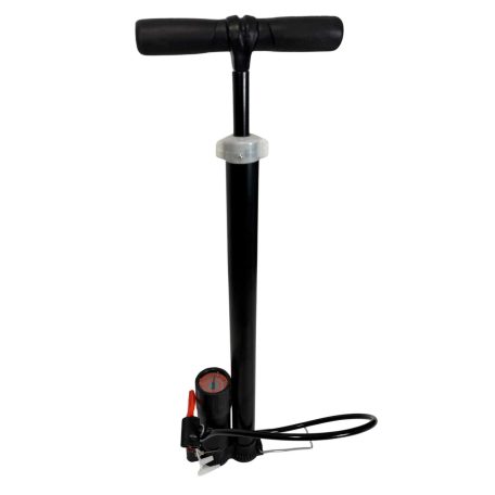 Pumpa na pneumatiky s tlakoměrem