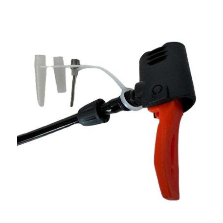 Pumpa na pneumatiky s tlakoměrem