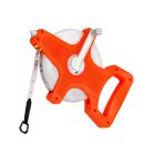 Krejčovský metr v kotouči s praktickými kleštěmi 100 metrový