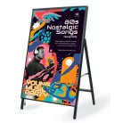 Světelná reklamní tabule 60 cm x 90 cm s adaptérem