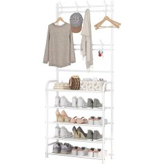 Věšák na kabáty a boty 2 v 1