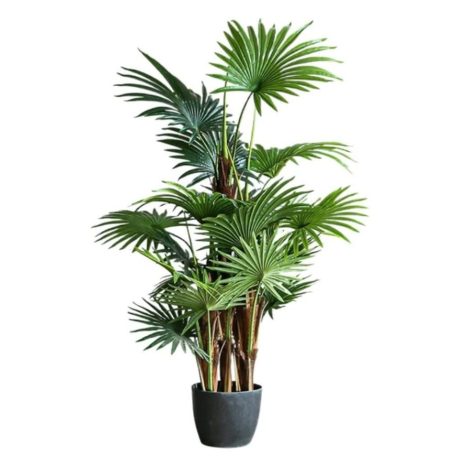 Selena výjimečně krásná umělá palma v květináči - 120 cm