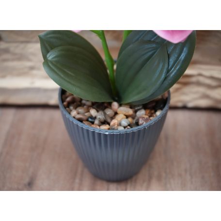 33 cm-ový umělý Phalaenopsis v květináči