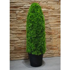   Výjimečně krásná umělá túja v květináči - 85 cm x 25 cm