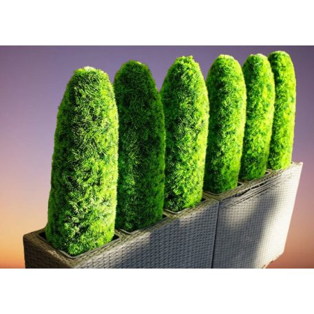 Výjimečně krásná umělá túja v květináči - 85 cm x 25 cm