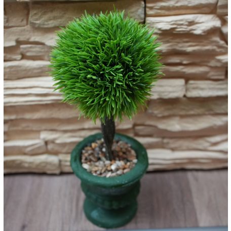 30 cm-vá umělá zimostráz (buxus) v květináči