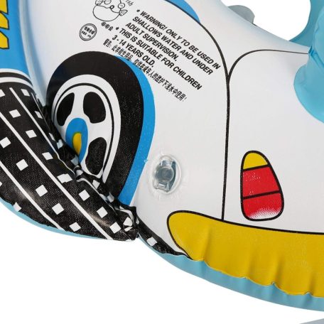 Nafukovací plovoucí guma pro děti se žlutým volantem - 70 cm