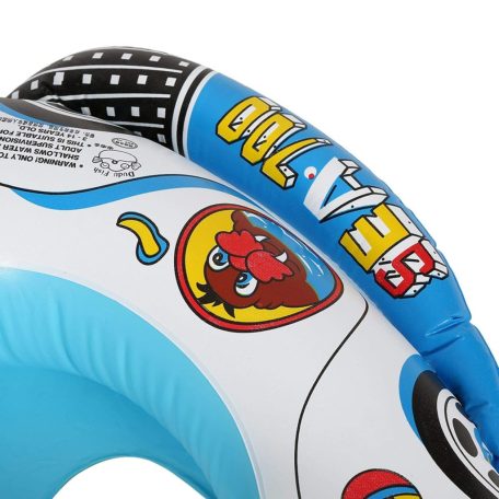 Nafukovací plovoucí guma pro děti se žlutým volantem - 70 cm