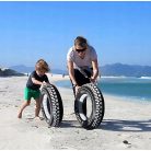 Nafukovací guma ve tvaru kola pro děti - 90 cm