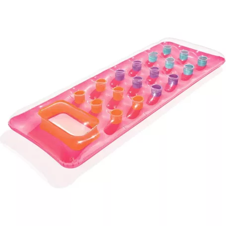 Nafukovací matrace na plavání - 170 cm x 70 cm - růžová