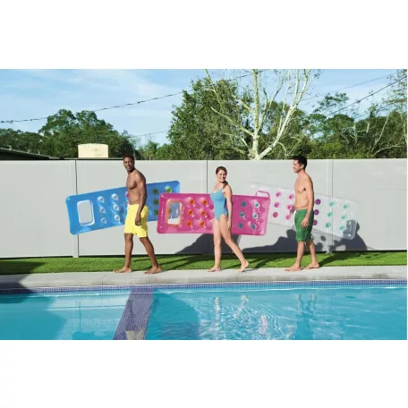 Nafukovací matrace na plavání - 170 cm x 70 cm - růžová