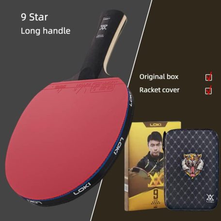 Profesionální stolní tenisová raketa LOKI 9 Star - doporučená olympijským vítězem Wang Haom