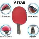 Profesionální stolní tenisová raketa LOKI 9 Star - doporučená olympijským vítězem Wang Haom