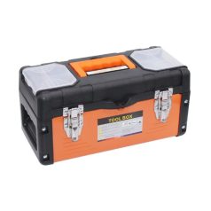   XXXL 36,5x18,5x14 cm Extrémně odolný a odolný plastový box na nářadí se železnými vložkami 