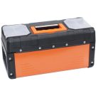 XXXL 36,5x18,5x14 cm Extrémně odolný a odolný plastový box na nářadí se železnými vložkami 