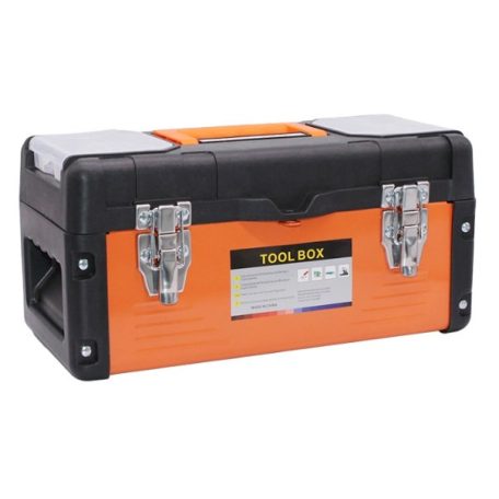 XXXL 36,5x18,5x14 cm Extrémně odolný a odolný plastový box na nářadí se železnými vložkami 