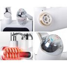 Nástěnný průtokový ohřívač vody s LED displejem a sprchovou hlavicí - 3000 W