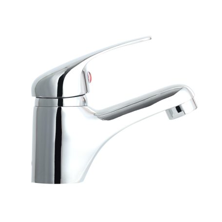 Jednopáková umyvadlová baterie na teplou a studenou vodu - chromová