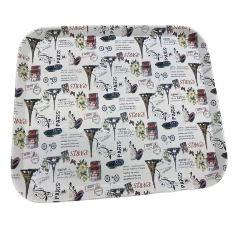 Podnos s Pařížským vzorem - 36 cm x 46 cm