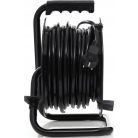 20 metrový prodlužovací kabel s kovovým bubnem a 4 zásuvkami, 2x2,5 mm