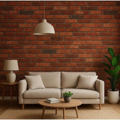 3 m x 60 cm samolepicí PVC panel s cihlovým vzorem v roli