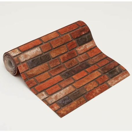 3 m x 60 cm samolepicí PVC panel s cihlovým vzorem v roli