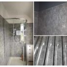 3 m x 60 cm-ový samolepící PVC panel s šedým mramorovým vzorem v roli