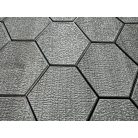 Austin šedý hexagonový (včelí plást) 3D nástěnný panel (67cm x 67 cm) – samolepicí