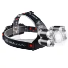 Profesionální nabíjecí čelovka CREE LED s výkonem 2600 lumenů