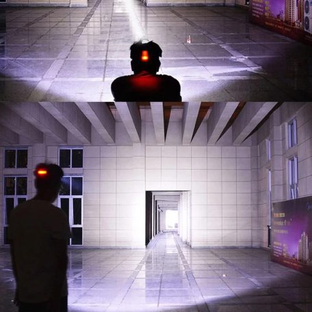 Profesionální nabíjecí čelovka CREE LED s výkonem 2600 lumenů