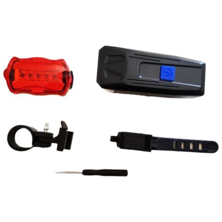 Sada předních a zadních LED světel na kolo