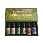 6dílná sada aromaterapeutických esenciálních olejů - jaro