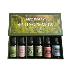   6dílná sada aromaterapeutických esenciálních olejů - jaro